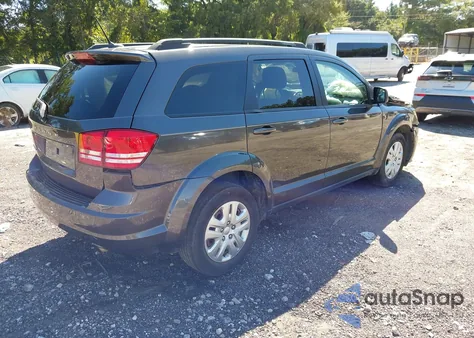 2018 Dodge Journey Se from USA, damaged, VIN 3C4PDCAB6JT182960